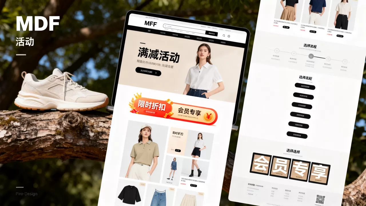 服装销售网站设计与制作中MDF活动有哪些?,如何选择? 服装销售网站设计与制作中MDF活动有哪些?,如何选择?