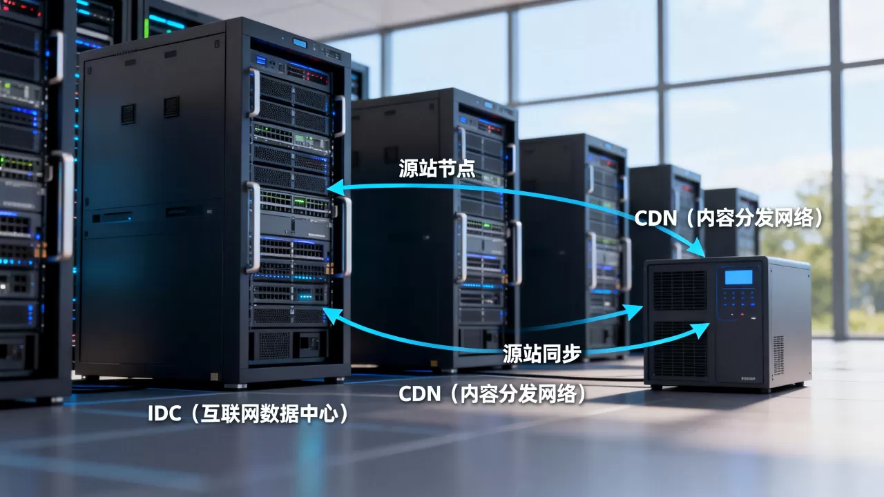 IDC和CDN的全称是什么?,如何保证CDN源站同步? IDC和CDN的全称是什么?,如何保证CDN源站同步?
