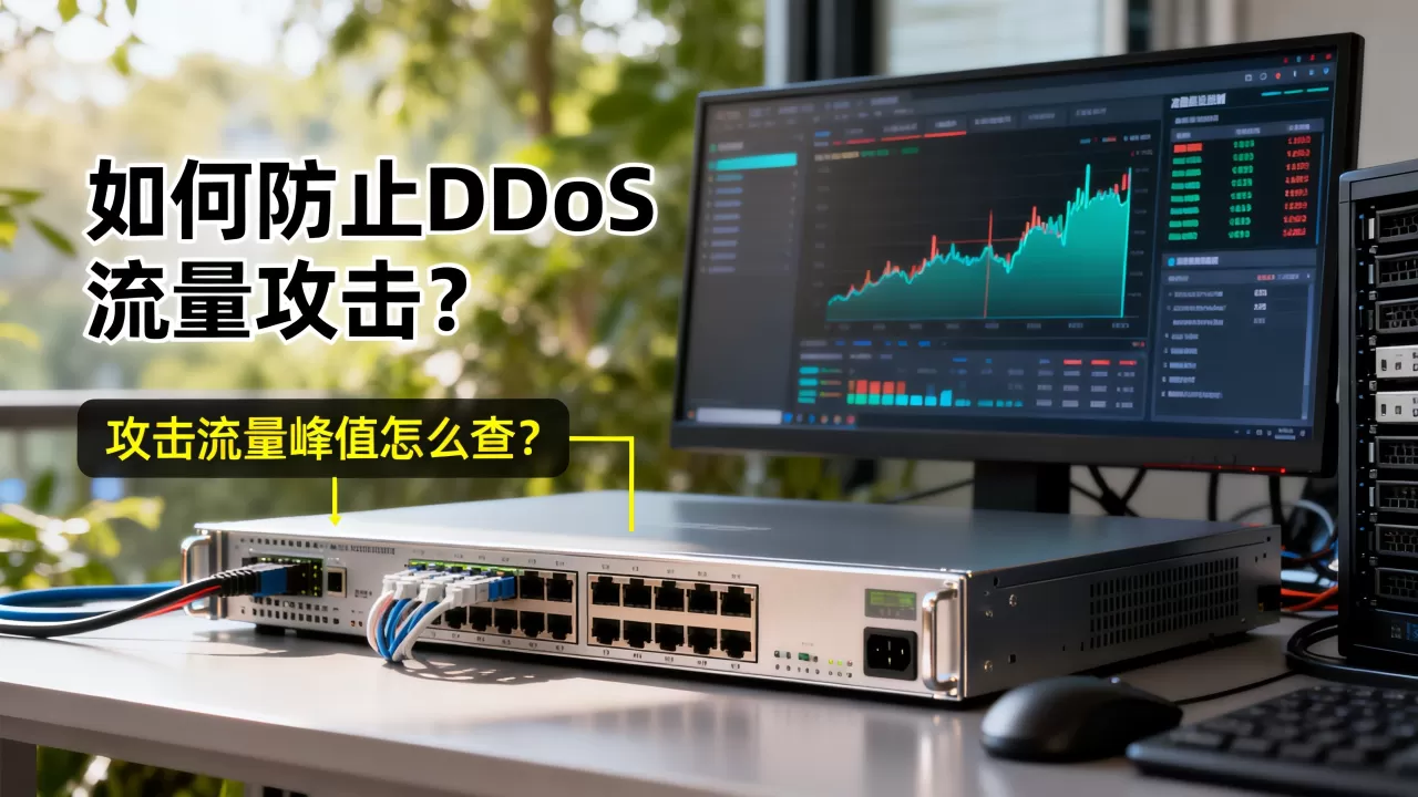 如何防止DDoS流量攻击?,攻击流量峰值怎么查? 如何防止DDoS流量攻击?,攻击流量峰值怎么查?