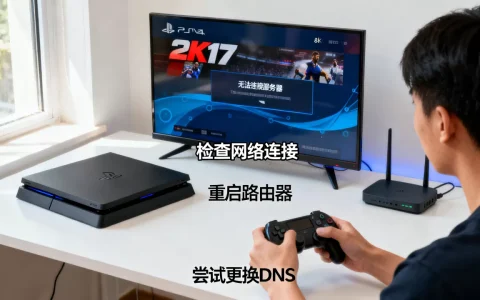 ps42k17连不上服务器是怎么回事，怎么解决