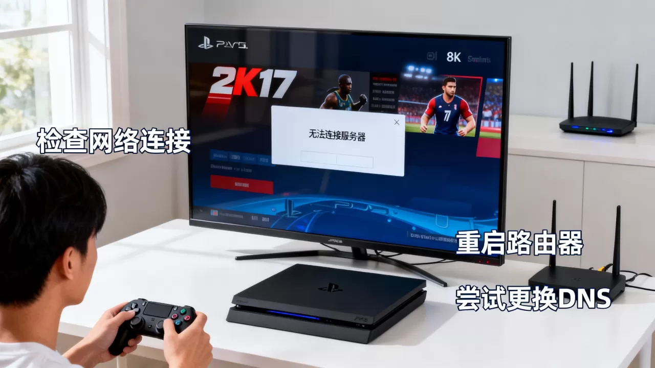 ps42k17连不上服务器是怎么回事,怎么解决 ps42k17连不上服务器是怎么回事,怎么解决