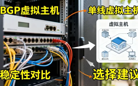 国内BGP虚拟主机和单线虚拟主机哪个更稳定？，怎么选