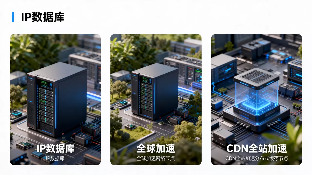 IP数据库和全球加速、CDN全站加速有什么区别?,哪个好 IP数据库和全球加速、CDN全站加速有什么区别?,哪个好