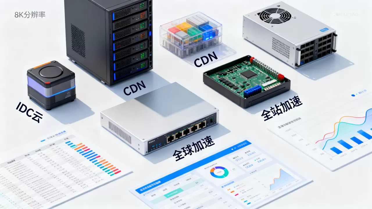 IDC云和CDN有什么区别?,全球加速和全站加速怎么选? IDC云和CDN有什么区别?,全球加速和全站加速怎么选?
