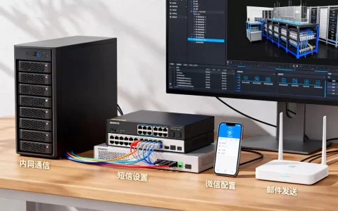 服务器如何给内网中的客户端发信息？,短信微信邮件怎么设置？