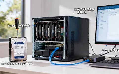 服务器安装系统配置RAID5怎么做？，应用程序部署注意什么？