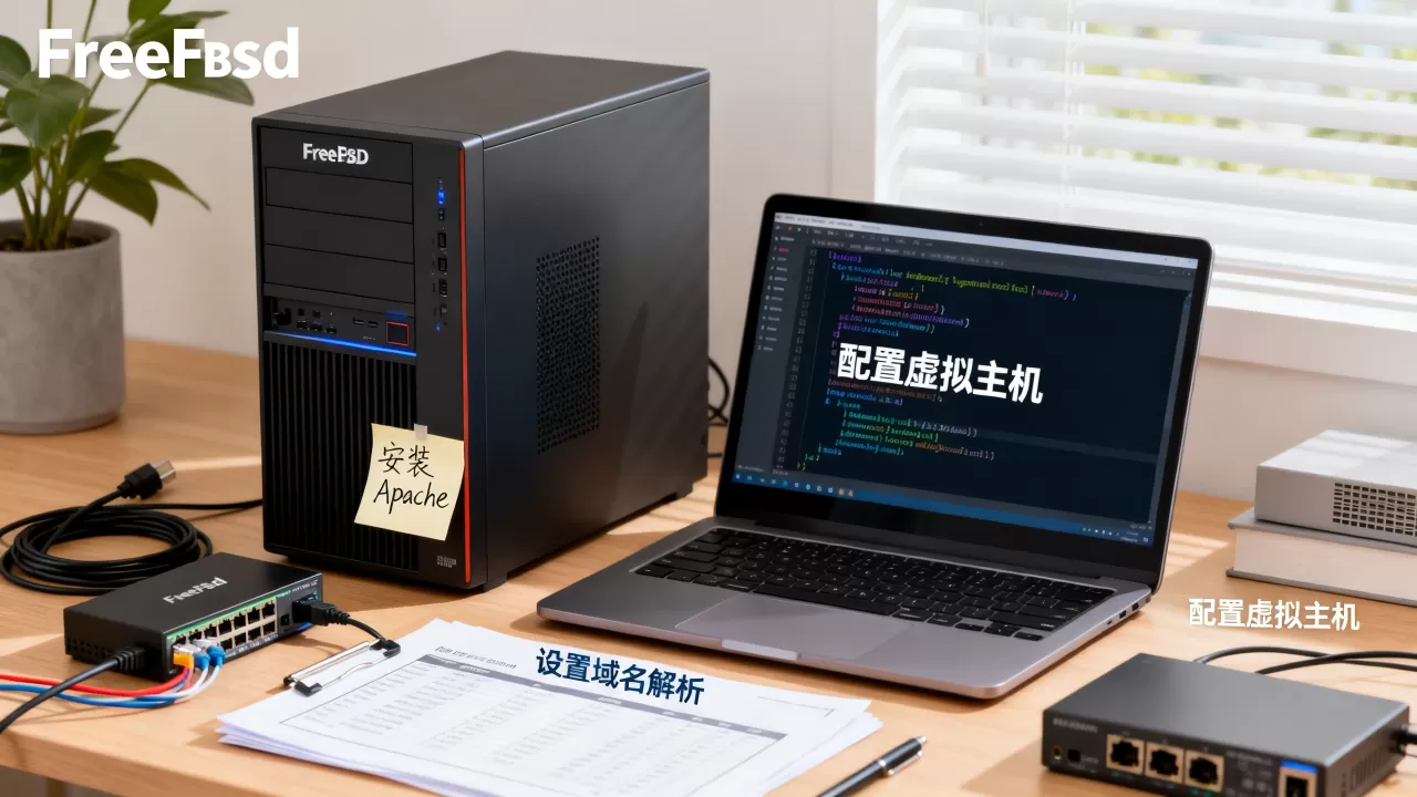 如何在FreeBSD上搭建web虚拟主机?,有哪些步骤? 如何在FreeBSD上搭建web虚拟主机?,有哪些步骤?