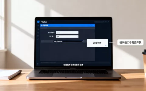 FileZilla客户端怎么访问服务器，连接不上怎么办