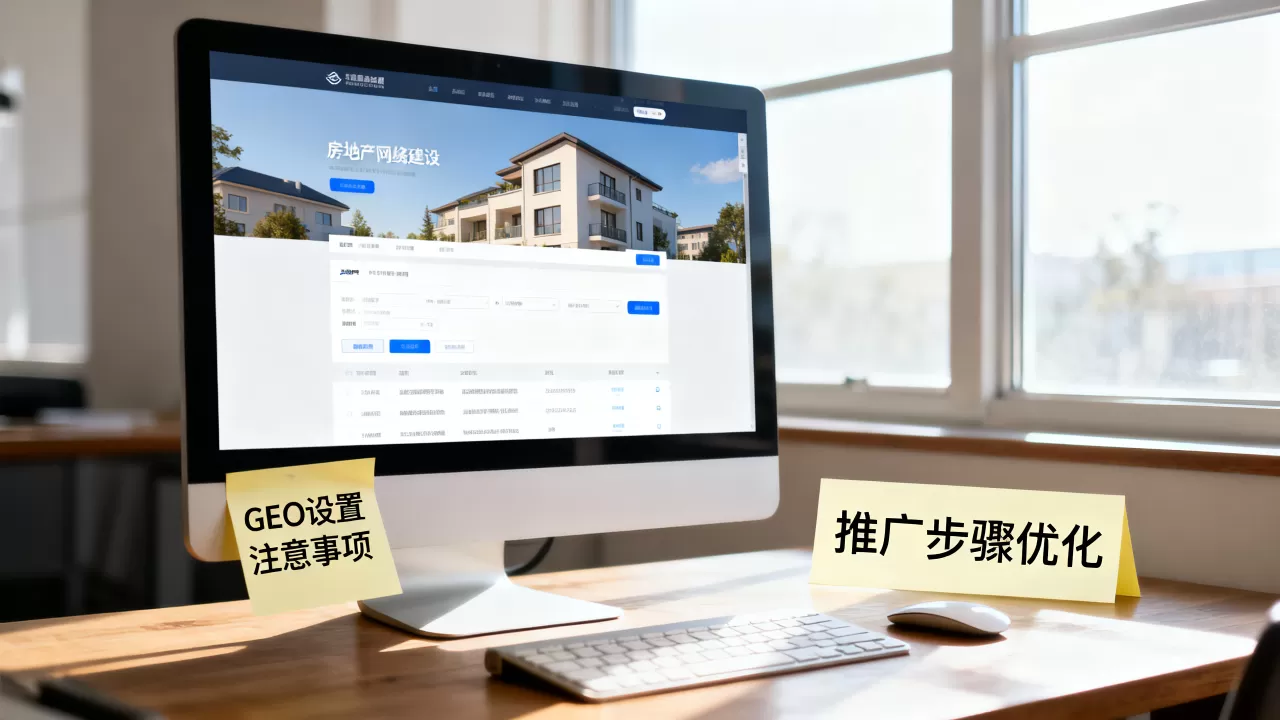 房产网站建设推广如何做,GEO设置有哪些注意事项? 房产网站建设推广如何做,GEO设置有哪些注意事项?