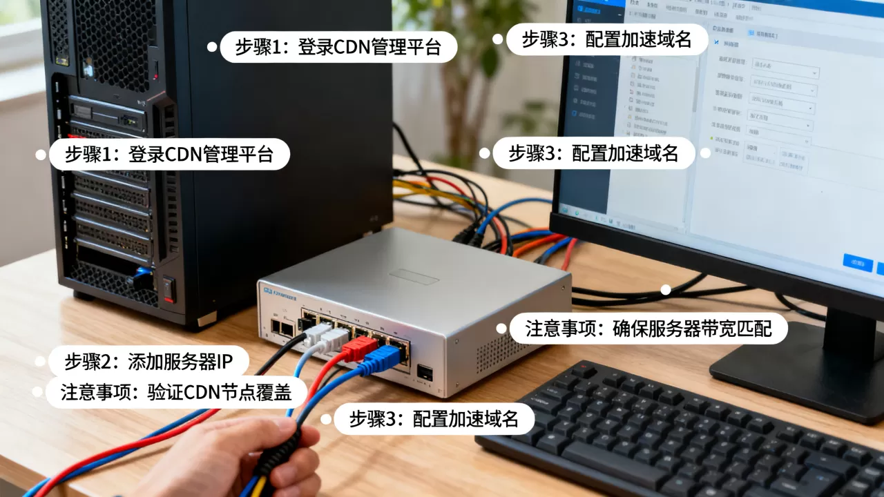 服务器如何绑定CDN,有哪些步骤和注意事项 服务器如何绑定CDN,有哪些步骤和注意事项