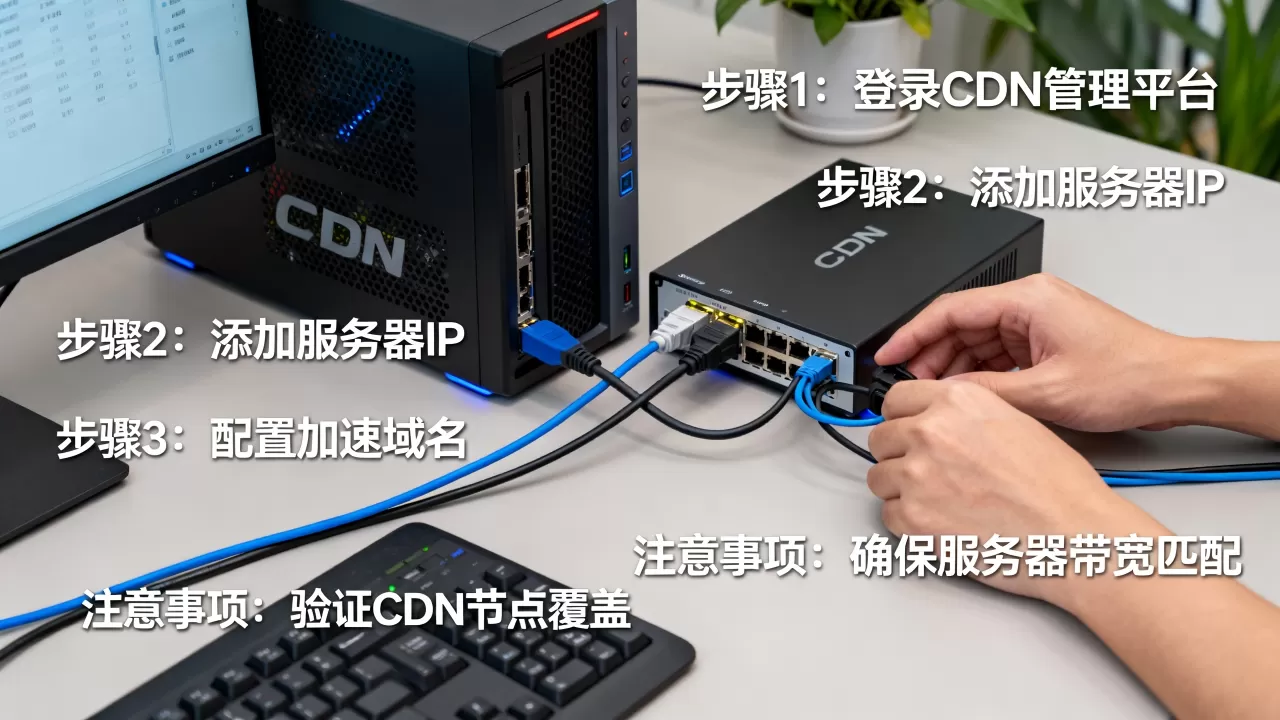 服务器如何绑定CDN,有哪些步骤和注意事项 服务器如何绑定CDN,有哪些步骤和注意事项