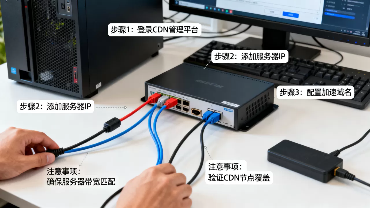 服务器如何绑定CDN,有哪些步骤和注意事项 服务器如何绑定CDN,有哪些步骤和注意事项
