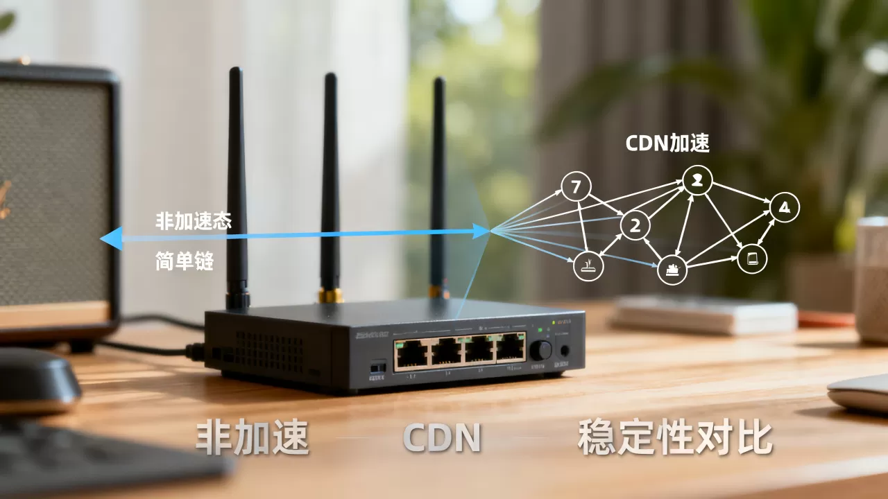 非加速和CDN到底有什么区别,哪个更稳定? 非加速和CDN到底有什么区别,哪个更稳定?