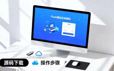 flash建站系统源码怎么用，怎么下载？