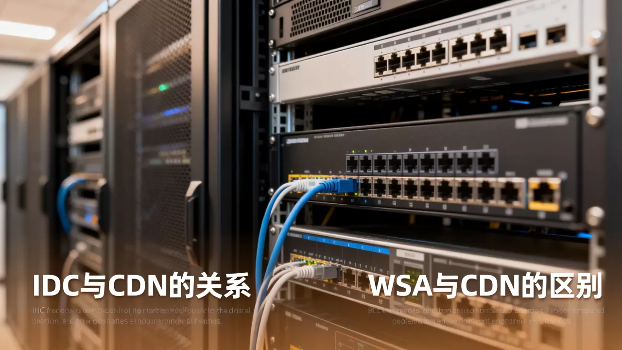 IDC与CDN的关系是什么?,WSA与CDN的区别是什么? IDC与CDN的关系是什么?,WSA与CDN的区别是什么?