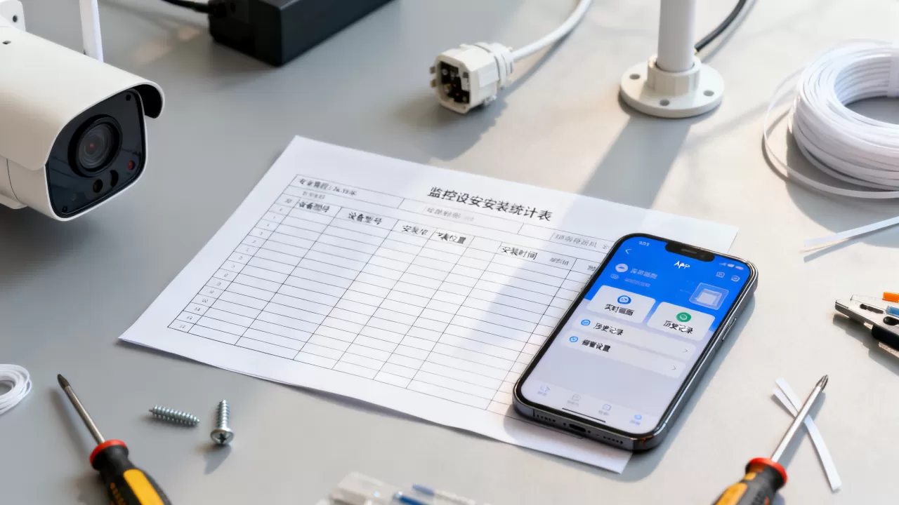 监控设备安装统计表怎么填,App监控怎么用? 监控设备安装统计表怎么填,App监控怎么用?