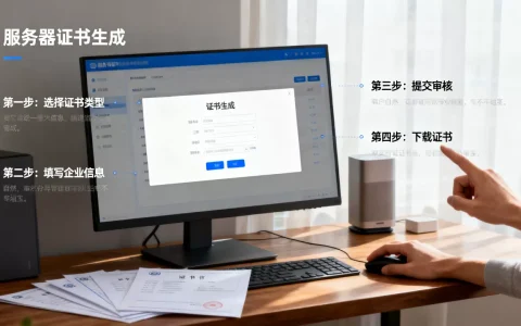 服务器证书生成的具体步骤是什么，怎么生成？