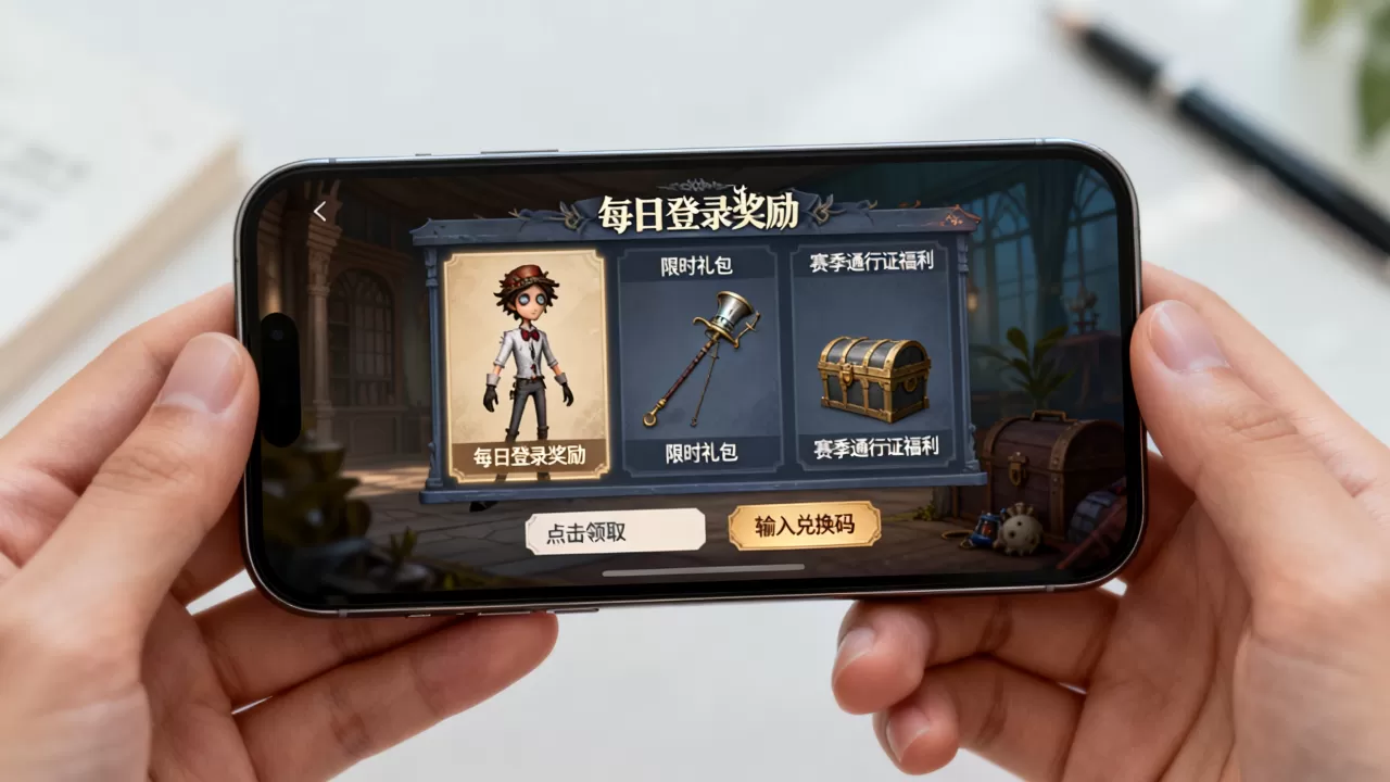 iOS服务器第五人格有哪些隐藏福利,如何领取 iOS服务器第五人格有哪些隐藏福利,如何领取