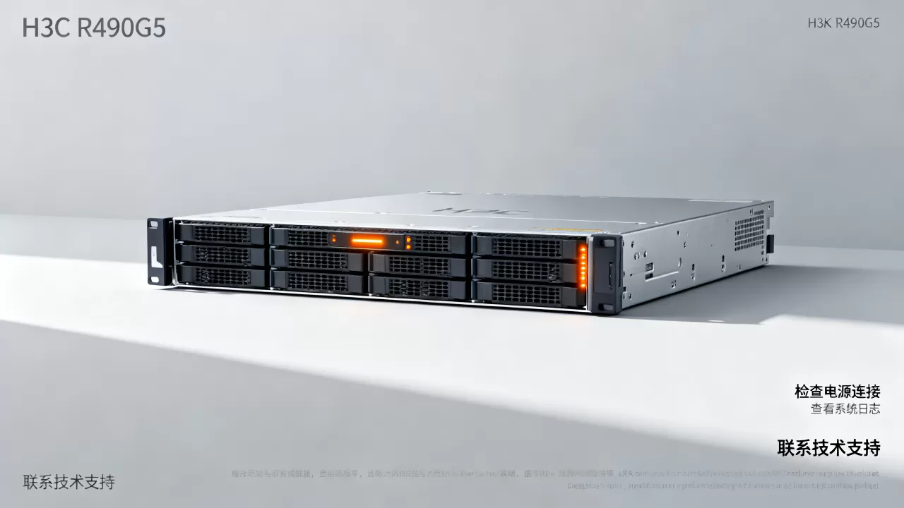 h3cR4900G5服务器闪橙色灯怎么解决,是什么原因? h3cR4900G5服务器闪橙色灯怎么解决,是什么原因?