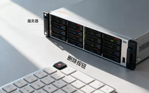 服务器和删除按钮分别是什么意思，删除按钮怎么用？