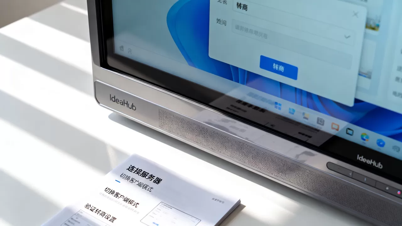 服务器转客户端试用IdeaHub如何转商,怎么操作? 服务器转客户端试用IdeaHub如何转商,怎么操作?