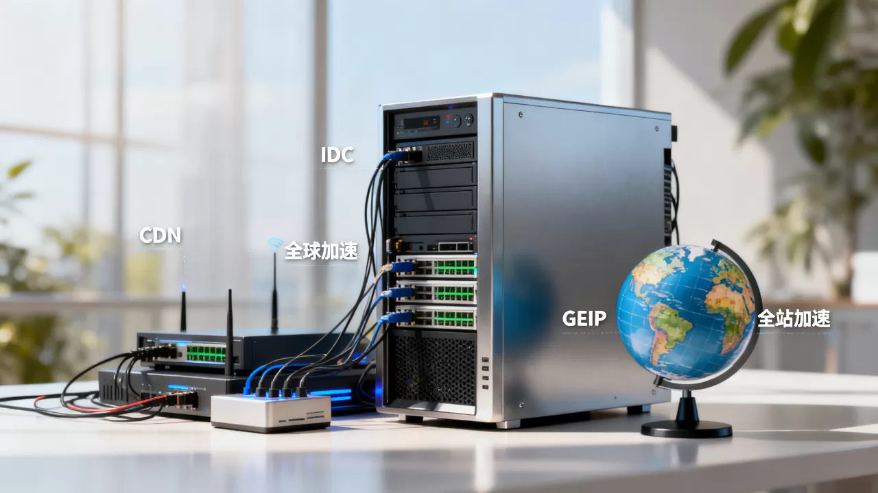 IDC或CDN、全球加速、GEIP、全站加速区别在哪,怎么选 IDC或CDN、全球加速、GEIP、全站加速区别在哪,怎么选
