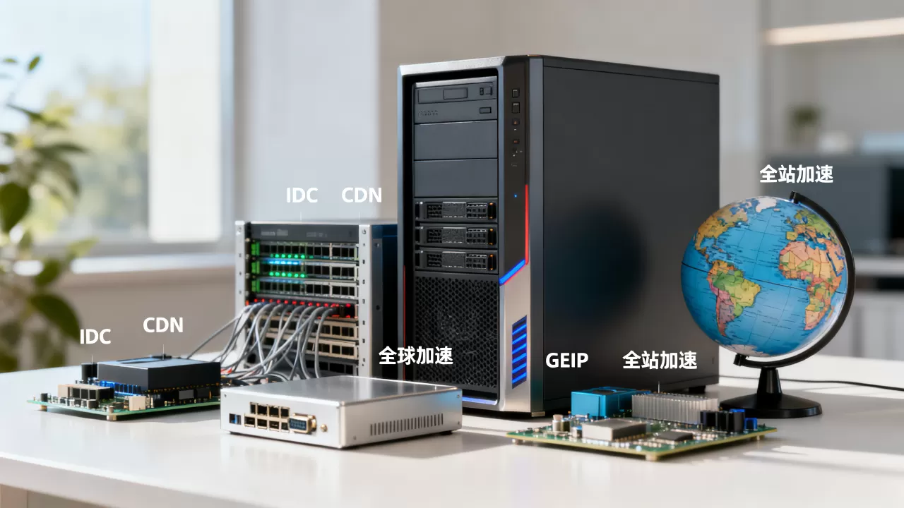 IDC或CDN、全球加速、GEIP、全站加速区别在哪,怎么选 IDC或CDN、全球加速、GEIP、全站加速区别在哪,怎么选