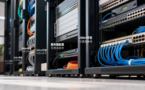 服务器200m带宽一年需要多少钱，怎么选？
