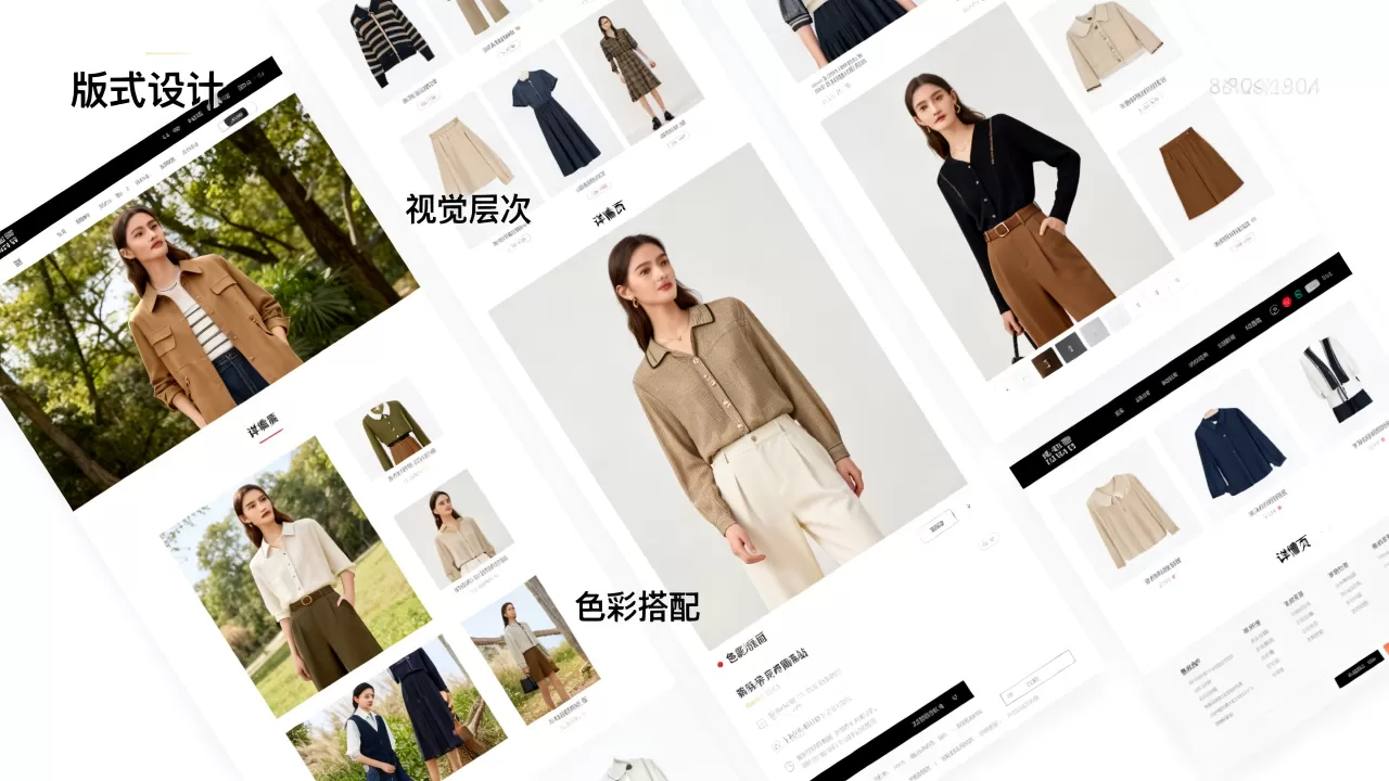服装电子商务网站版式设计如何做?,有哪些设计技巧? 服装电子商务网站版式设计如何做?,有哪些设计技巧?
