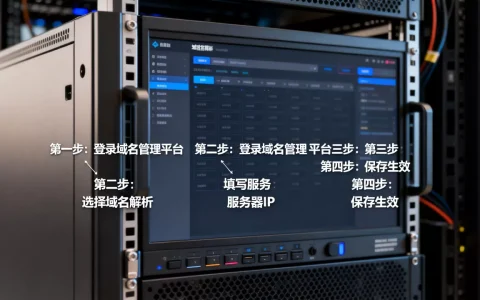 服务器和域名怎么绑定域名解析，步骤是什么？