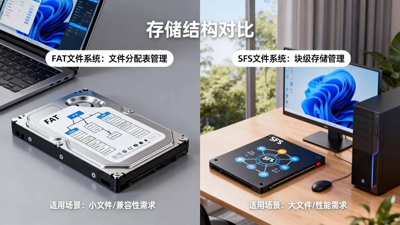 FAT文件存储方式与SFS有哪些区别?,如何选择? FAT文件存储方式与SFS有哪些区别?,如何选择?