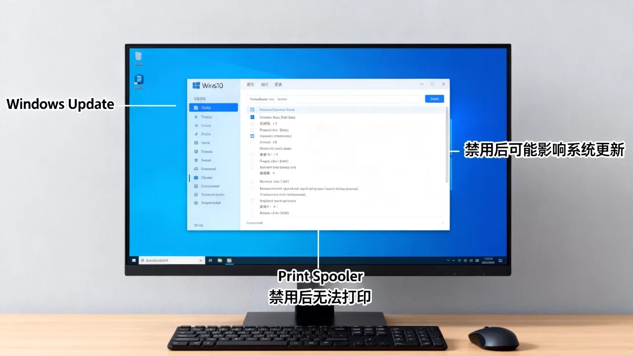Win10哪些服务器可以放心禁用,禁用后有什么影响? Win10哪些服务器可以放心禁用,禁用后有什么影响?