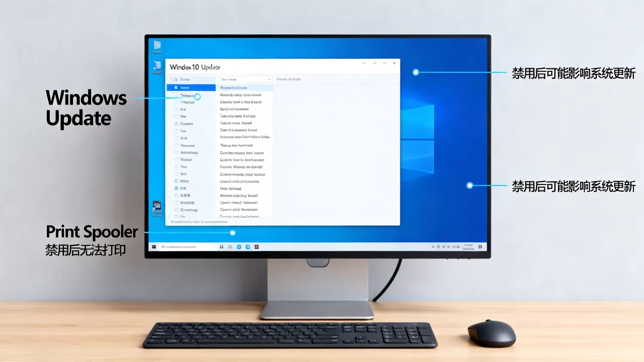 Win10哪些服务器可以放心禁用,禁用后有什么影响? Win10哪些服务器可以放心禁用,禁用后有什么影响?
