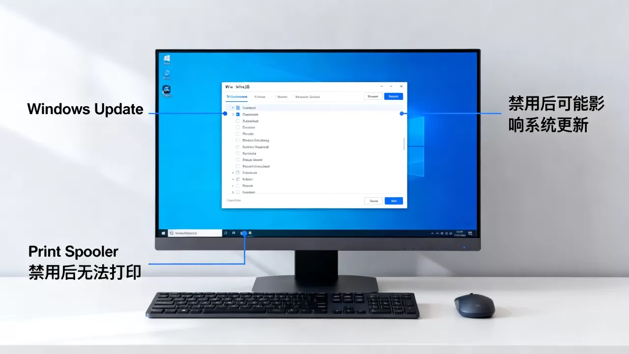 Win10哪些服务器可以放心禁用,禁用后有什么影响? Win10哪些服务器可以放心禁用,禁用后有什么影响?