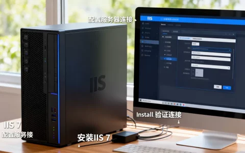 IIS 7如何配置服务器连接，怎么安装？