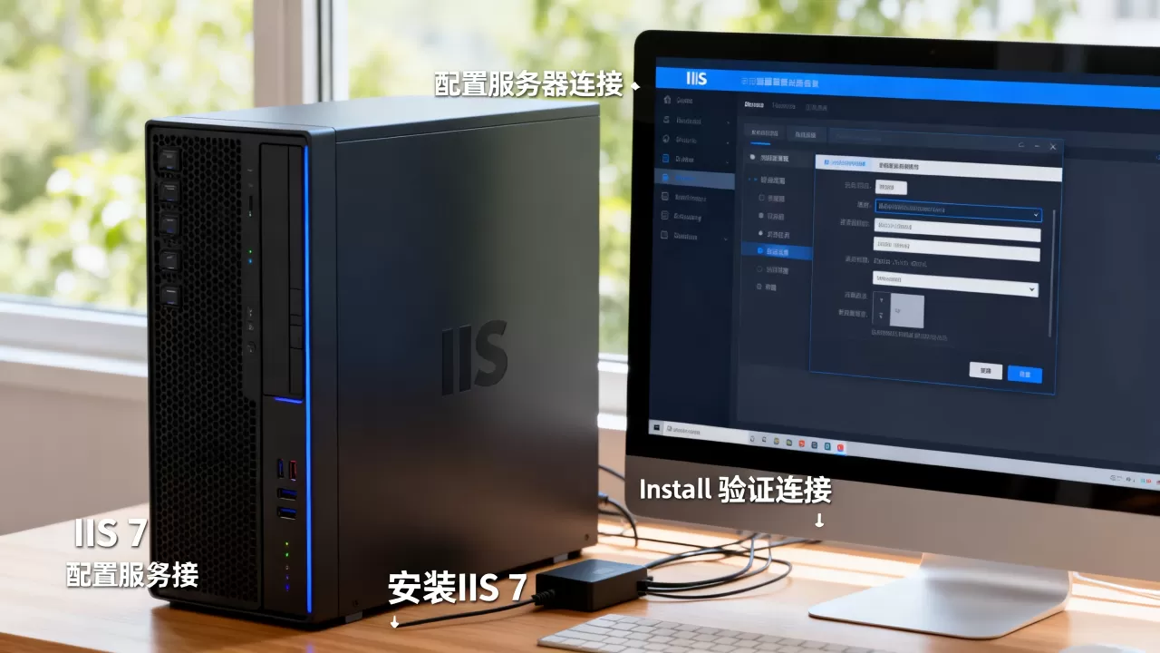 IIS 7如何配置服务器连接,怎么安装? IIS 7如何配置服务器连接,怎么安装?