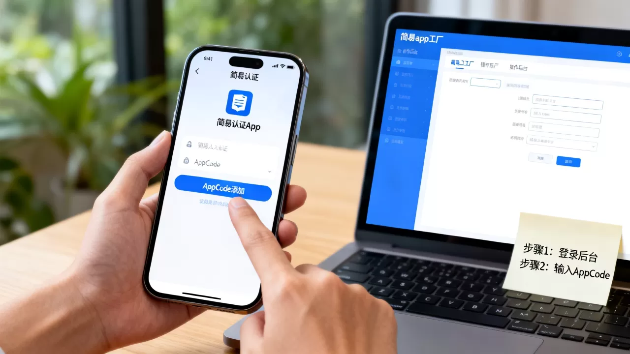 简易app工厂如何为简易认证添加AppCode?,怎么添加? 简易app工厂如何为简易认证添加AppCode?,怎么添加?