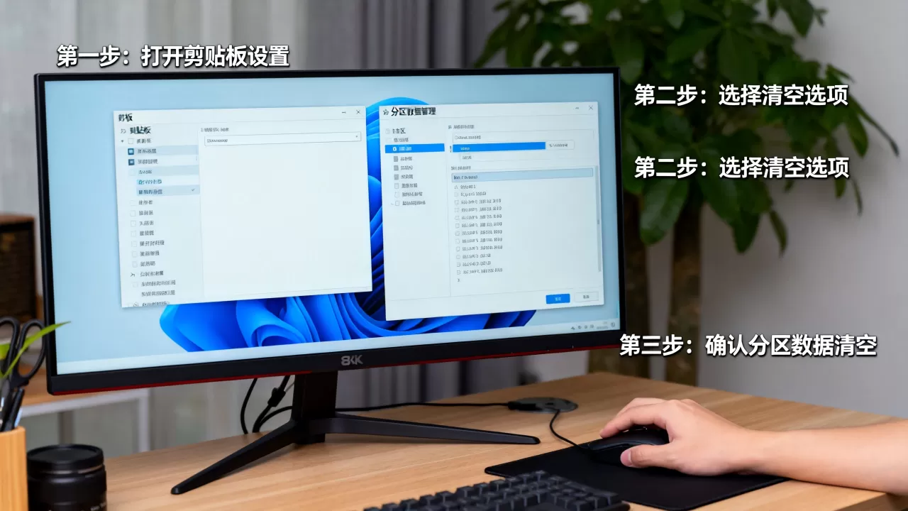 剪贴板清空教程如何操作?,怎么清空分区数据? 剪贴板清空教程如何操作?,怎么清空分区数据?
