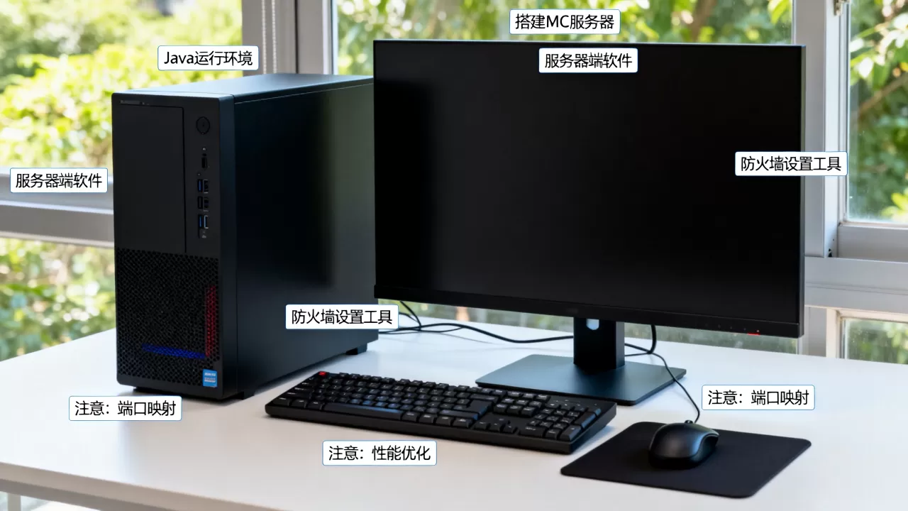 搭建一台mc服务器需要哪些软件,需要注意什么? 搭建一台mc服务器需要哪些软件,需要注意什么?