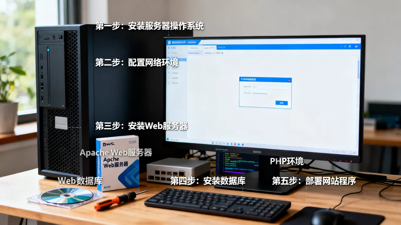 服务器安装网站需要哪些步骤,网站环境配置需要哪些软件 服务器安装网站需要哪些步骤,网站环境配置需要哪些软件