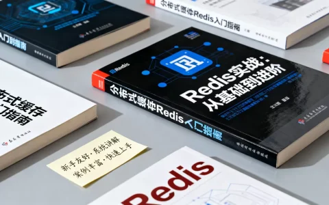 分布式缓存Redis书籍，新手怎么选？，入门推荐
