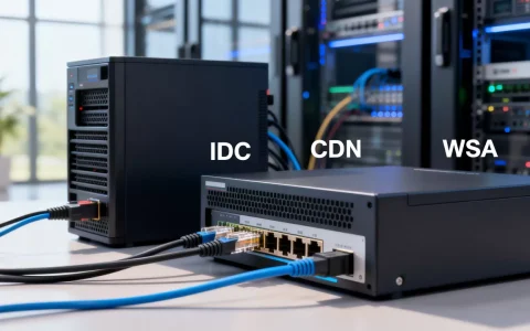 IDC与CDN和WSA与CDN的关系是什么，有什么区别