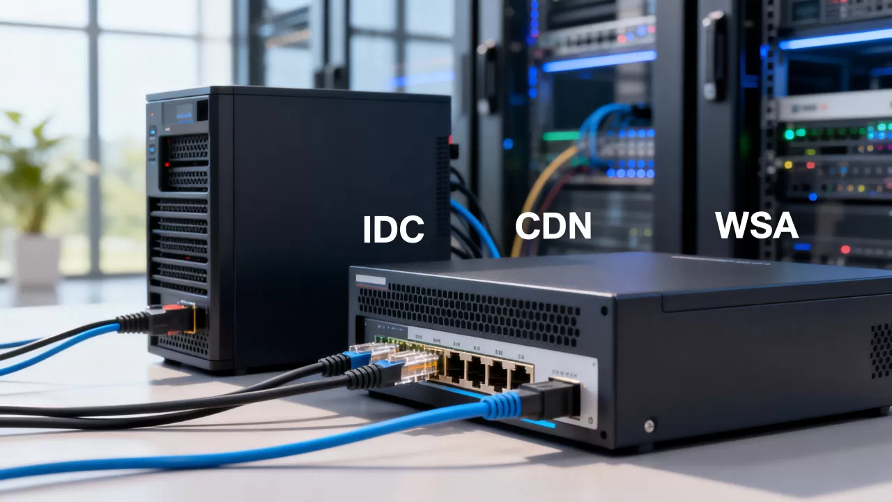 IDC与CDN和WSA与CDN的关系是什么,有什么区别 IDC与CDN和WSA与CDN的关系是什么,有什么区别