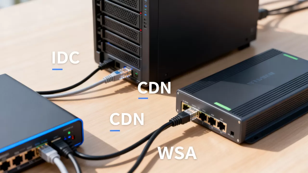 IDC与CDN和WSA与CDN的关系是什么,有什么区别 IDC与CDN和WSA与CDN的关系是什么,有什么区别