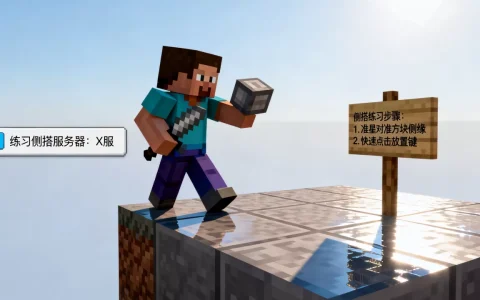 mc有哪些可以练习侧搭的服务器，怎么练侧搭