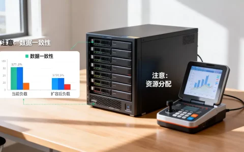 如何通过水平柱状图分析服务器水平扩容？，需要注意什么？