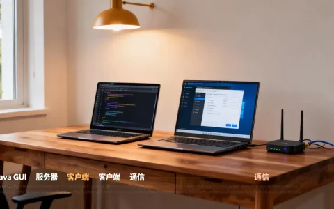 如何用Java GUI实现服务器客户端通信，有哪些注意事项？