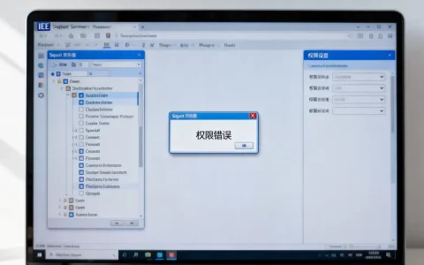 为什么IE打开FTP服务器文件夹时提示权限错误，怎么解决？