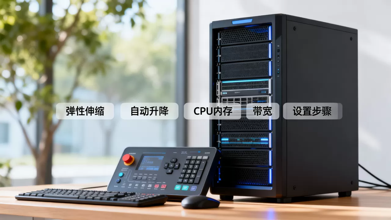 弹性伸缩能自动升降云服务器CPU内存和带宽吗,如何设置? 弹性伸缩能自动升降云服务器CPU内存和带宽吗,如何设置?