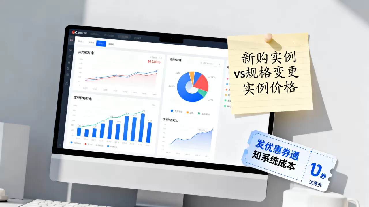 为什么新购买实例比规格变更实例价格便宜,发优惠券通知系统哪个便宜 为什么新购买实例比规格变更实例价格便宜,发优惠券通知系统哪个便宜